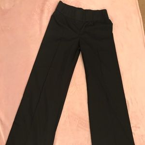 BCBG Maxazria Black wide leg pants/trousers